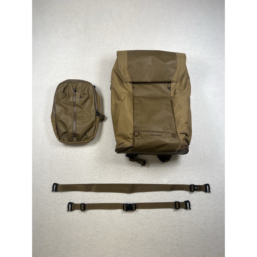 $329 Boundary Supply Errant Backpack And Aux Compartment Brown Coyote